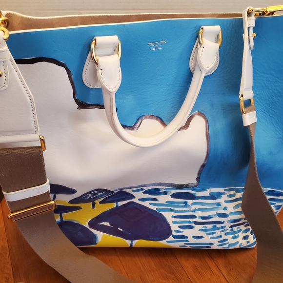 Michael Kohrs Collection Leather Tote Bag - Picture 4 of 7